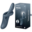 Satisfyer Heat Flex 4 - Grey Rechargeable Heating Vibrator - Naughty by Nature Adult Store
