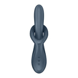 Satisfyer Heat Flex 4 - Grey Rechargeable Heating Vibrator - Naughty by Nature Adult Store