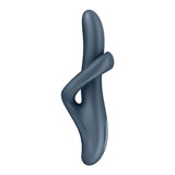 Satisfyer Heat Flex 4 - Grey Rechargeable Heating Vibrator - Naughty by Nature Adult Store
