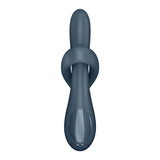 Satisfyer Heat Flex 4 - Grey Rechargeable Heating Vibrator - Naughty by Nature Adult Store
