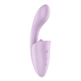 Satisfyer Tongue Expert - Violet Vibrator with Flicking Clit Stimulator