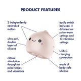 Satisfyer Mochi - Beige Air Pulse Stimulator
