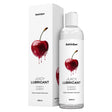 Satisfyer Juicy Cheeky Cherry water-based lubricant in a 300ml bottle and matching box.