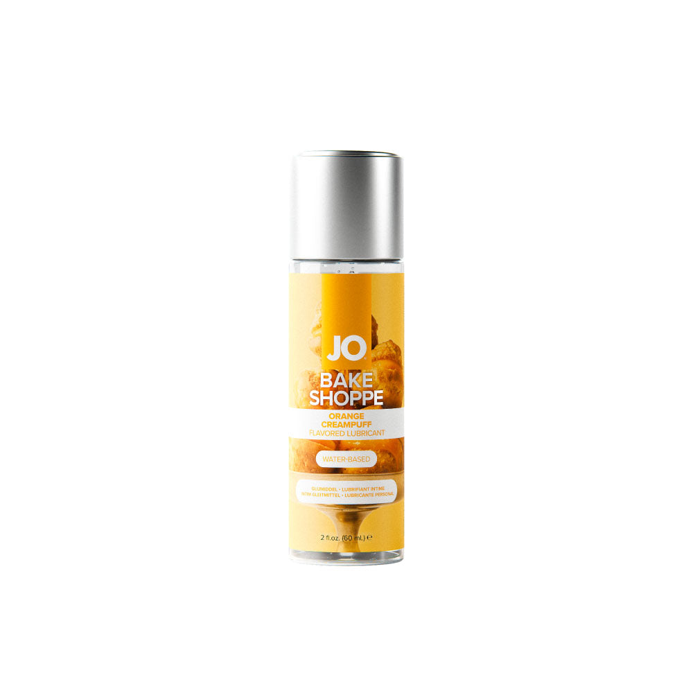 JO Bake Shoppe Orange Creampuff Flavoured Water Based Lubricant 60ml Bottle