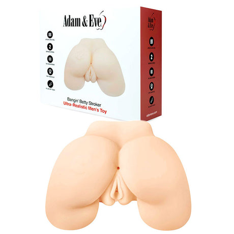 Adam & Eve Bangin' Betty - Flesh Doggy-Style Masturbator - Naughty by Nature Adult Store