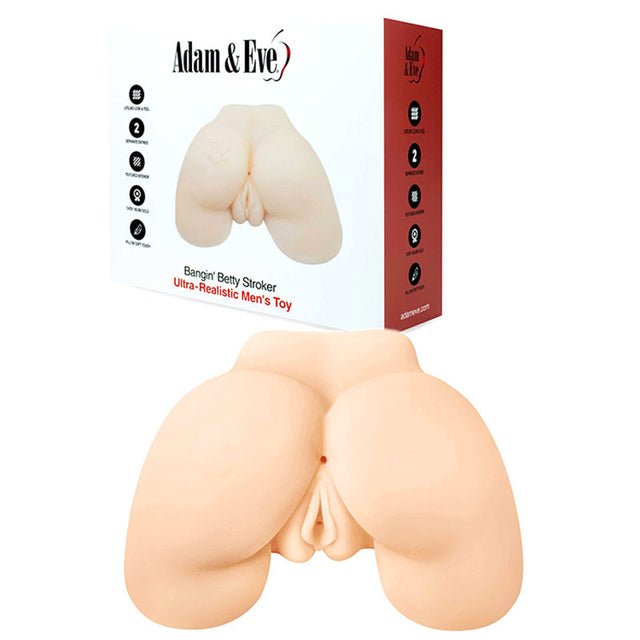 Adam & Eve Bangin' Betty - Flesh Doggy-Style Masturbator - Naughty by Nature Adult Store