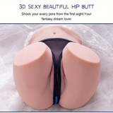 3D Realistic Sexy Butt Sex Doll Torso