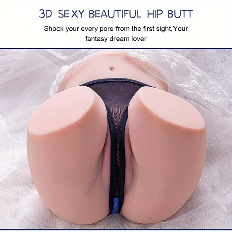 3D Realistic Sexy Butt Sex Doll Torso