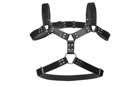 6 O - Ring Chest Harness - Adult Toys