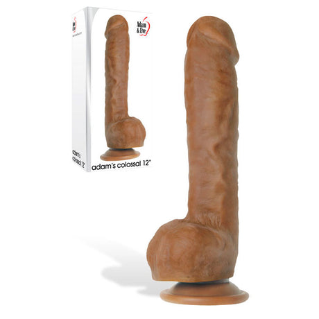 Adam & Eve Adam's Colossal 12'' - Brown 30.5 cm (12'') Dong - Naughty by Nature Adult Store