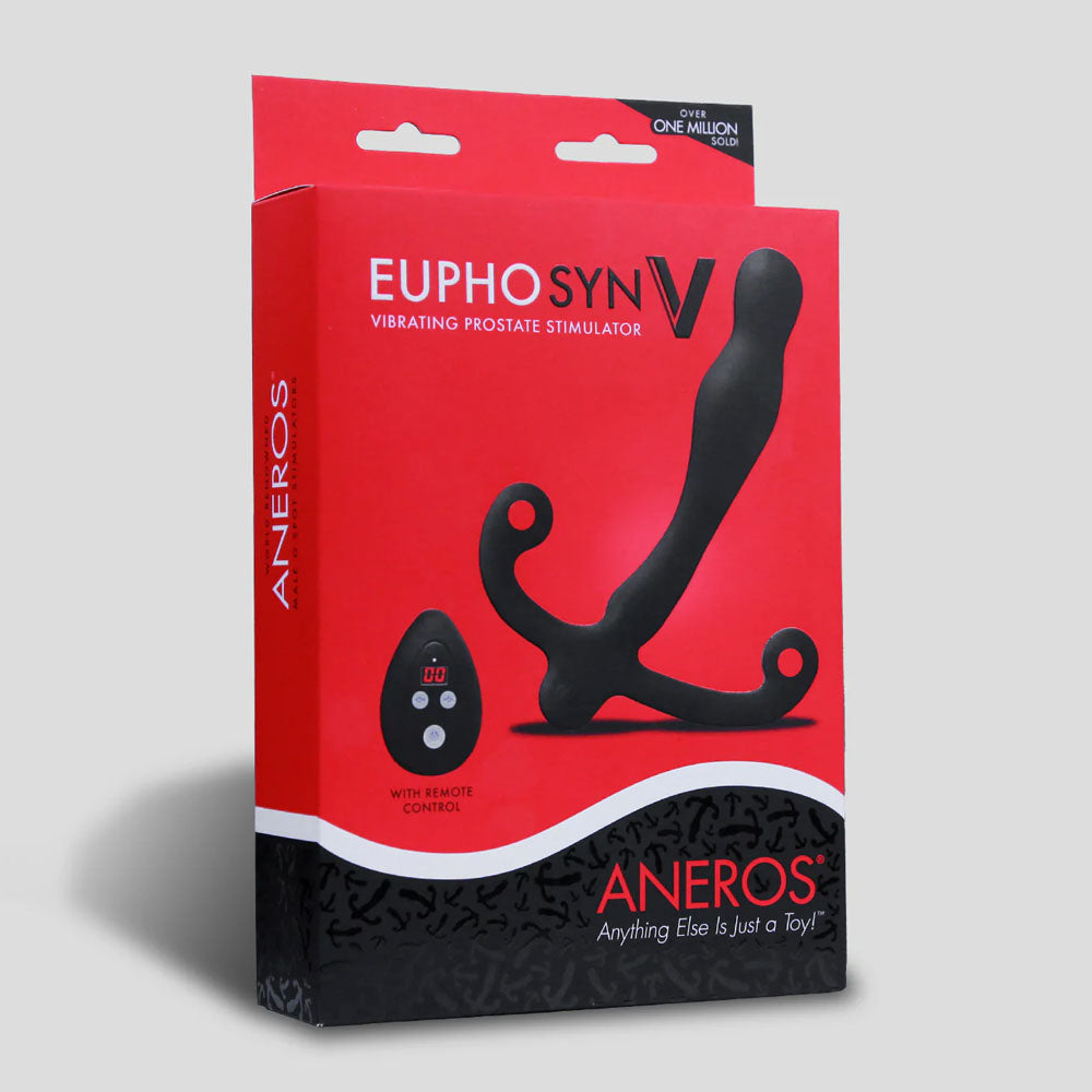 Aneros Eupho Syn V - Vibrating Prostate Massager with Remote