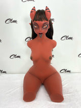 TPE Torso Sex Toy 877# With Meru Silicone Head | ⭐️CLM(Climax Doll) Pro⭐️