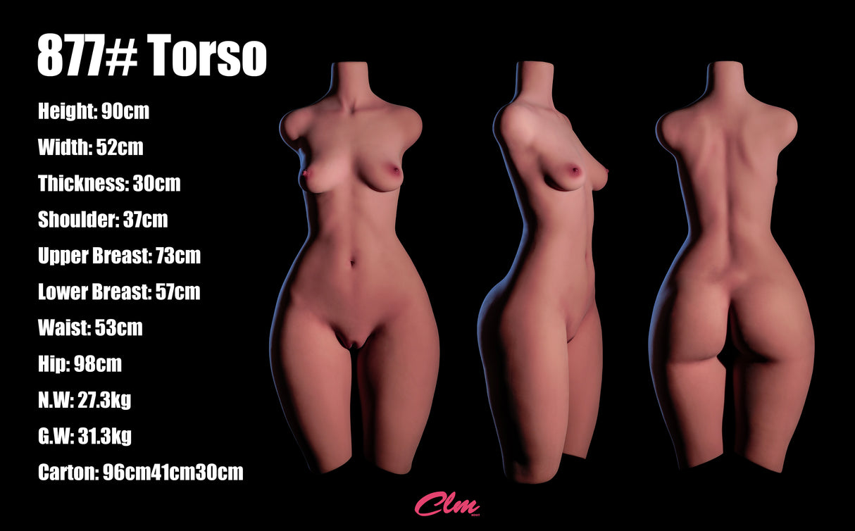 High Quality TPE Sex Doll Torso 877#