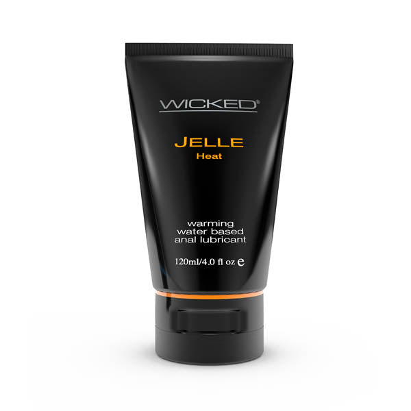 Wicked Jelle Heat - Warming Water Based Anal Lubricant - 120 ml - Naughty by Nature Adult Store