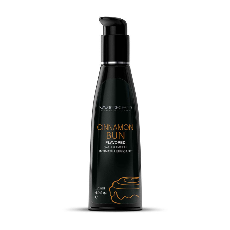 Wicked Aqua Cinnamon Bun - Water Based Lubricant - 120 ml - Naughty by Nature Adult Store
