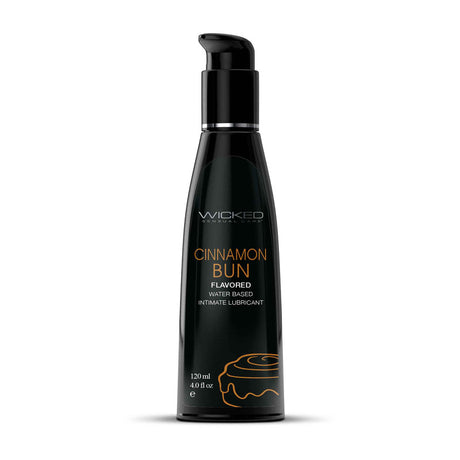 Wicked Aqua Cinnamon Bun - Water Based Lubricant - 120 ml - Naughty by Nature Adult Store