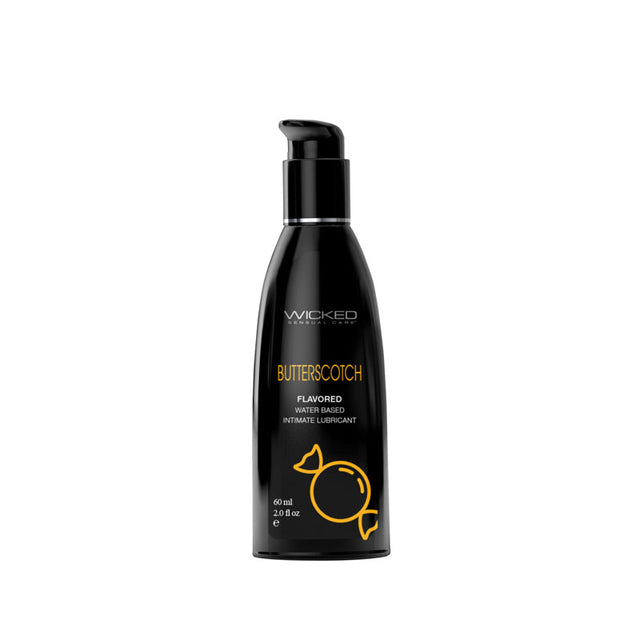 Wicked Aqua Butterscotch - Water Based Lubricant - 60 ml - Naughty by Nature Adult Store