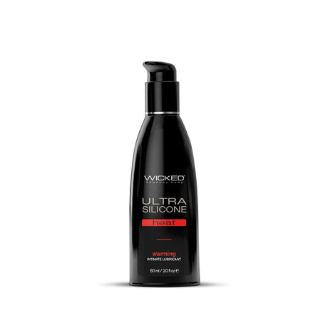 Wicked Ultra Heat - Warming Silicone Lubricant - 60 ml (2 oz) Bottle - Naughty by Nature Adult Store