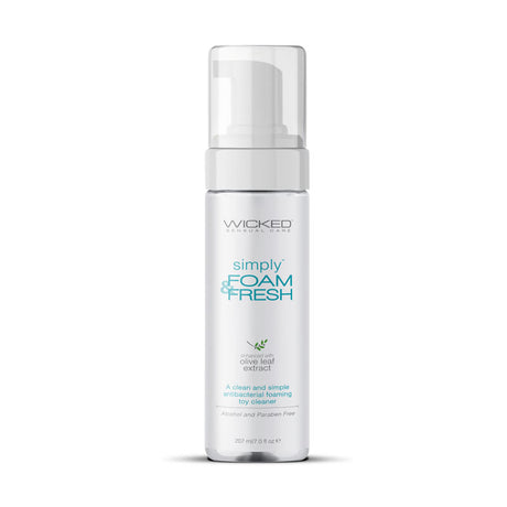 Wicked Simply Foam 'n Fresh - Antibacterial Foaming Toy Cleaner - 207 ml - Naughty by Nature Adult Store