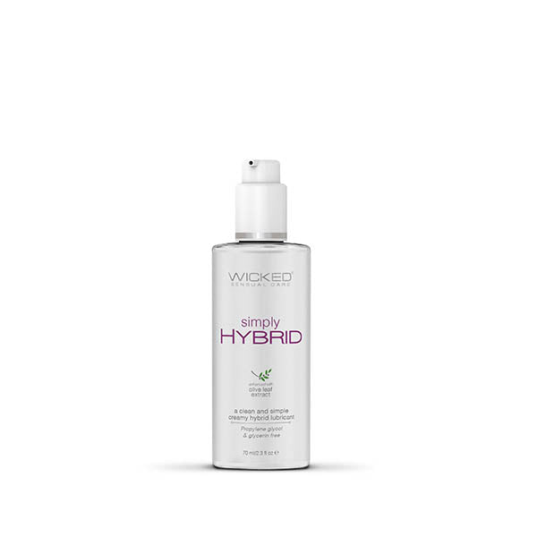 Wicked Simply Hybrid - Water & Silicone Blended Lubricant - 70 ml - Naughty by Nature Adult Store
