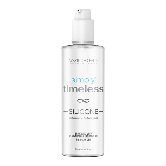 Wicked Simply Timeless Silicone - Silicone Based Lubricant - 120 ml - Naughty by Nature Adult Store