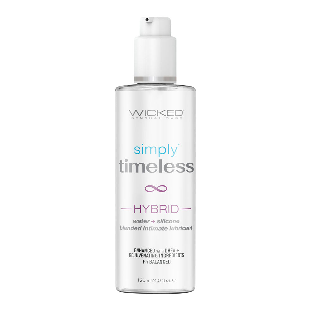 Wicked Simply Timeless Hybrid - Hybrid Lubricant - 120 ml (4 oz) Bottle - Naughty by Nature Adult Store