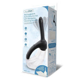 AquaClean Rechargeable Auto Douche Set with Bendable Vibrating Nozzle - 440 ml Capacity with Free Travel Douche Included - Naughty by Nature Adult Store