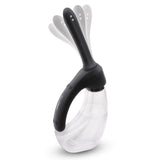 AquaClean Rechargeable Auto Douche Set with Bendable Vibrating Nozzle - 440 ml Capacity with Free Travel Douche Included - Naughty by Nature Adult Store