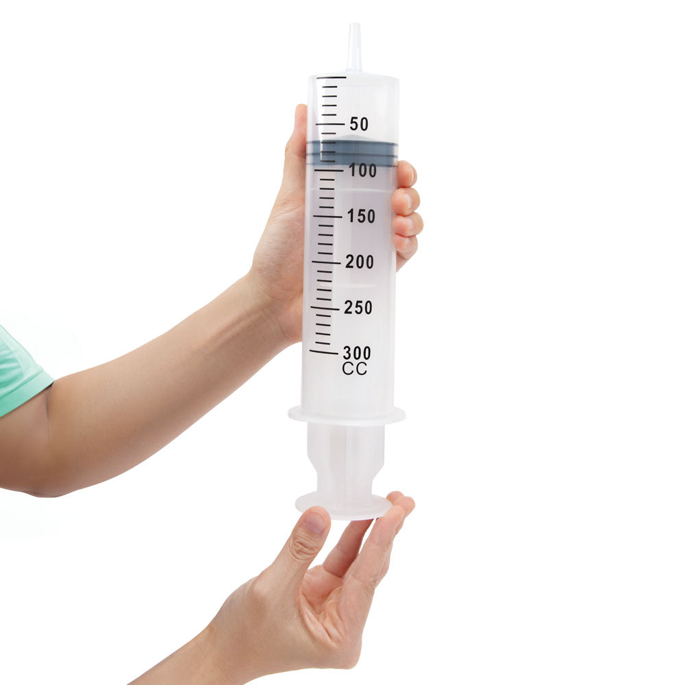 AquaClean 300ml Enema Syringe - 300 ml Capacity with Free Travel Douche Included - Naughty by Nature Adult Store