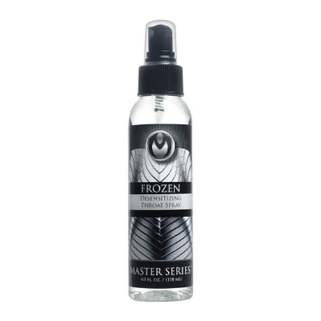 Master Series Frozen - Deep Throat Desensitising Spray - 118 ml - Naughty by Nature Adult Store