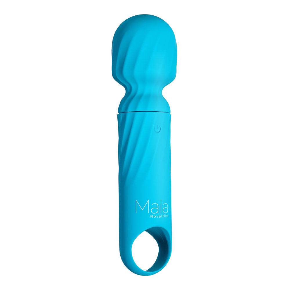 Maia DOLLY - Blue Rechargeable Massage Wand - Naughty by Nature Adult Store