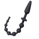 Maia SORRA - Black Anal Plug with Beads - Naughty by Nature Adult Store