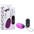 Bang! XL Silicone Vibrating Egg -  XL Egg with Wireless Remote - Naughty by Nature Adult Store