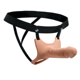Size Matters Silicone Dildo Strap-On - Flesh 15.2 cm Hollow Strap-On - Naughty by Nature Adult Store