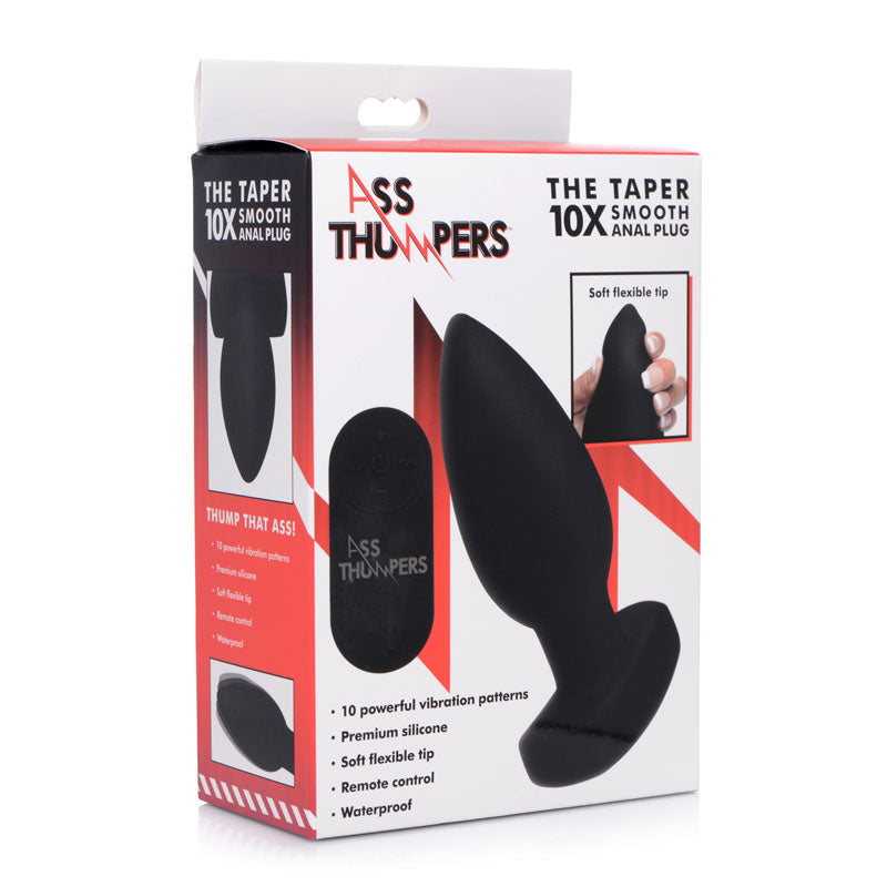 Ass Thumpers The Taper - Vibrating Butt Plug with Wireless Remote