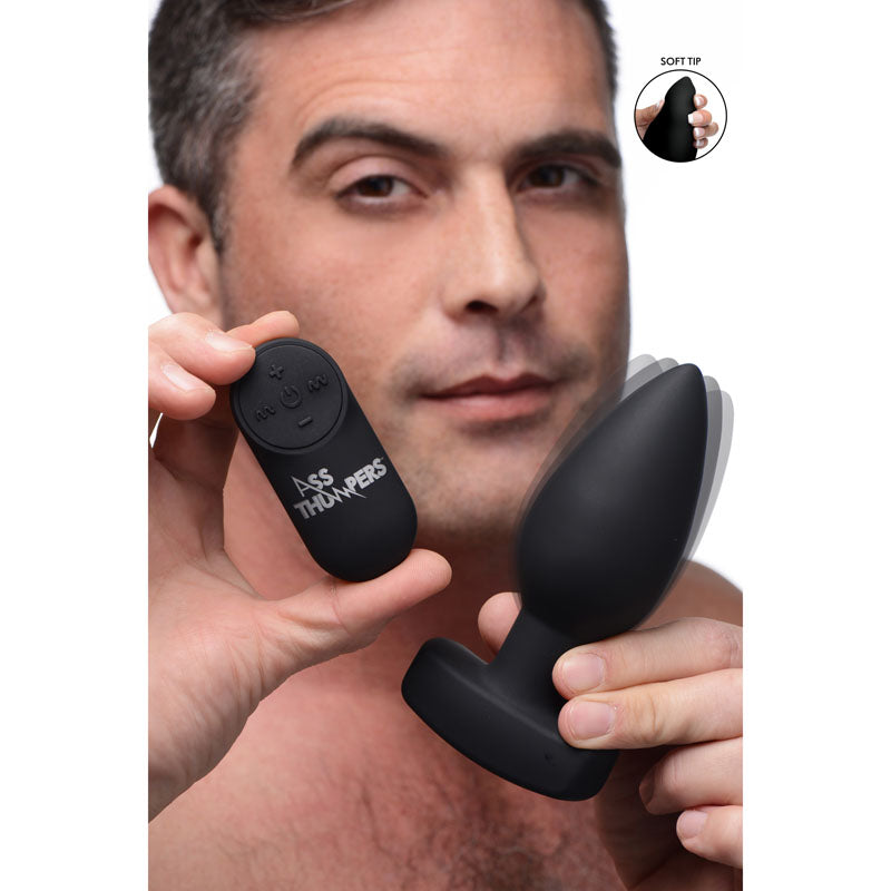 Ass Thumpers The Taper - Vibrating Butt Plug with Wireless Remote