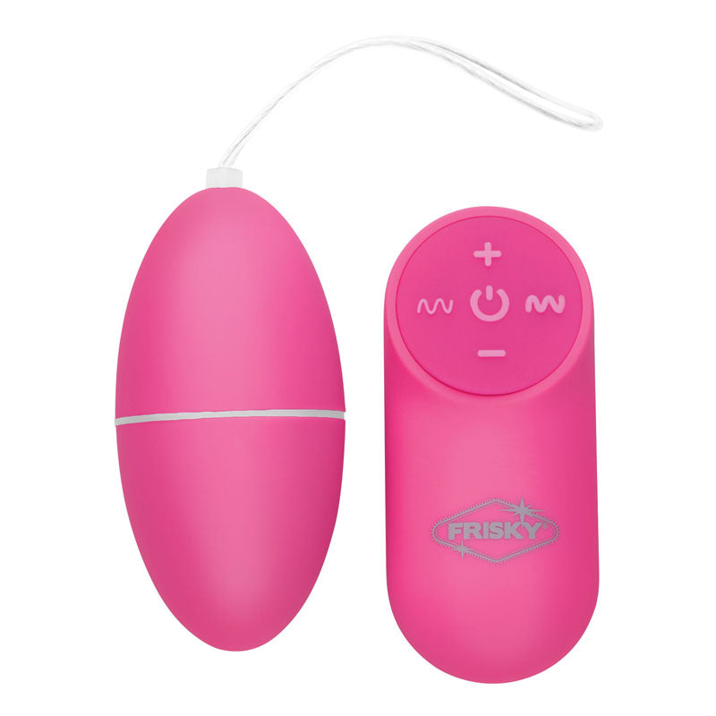 Frisky Scrambler - Pink Vibrating Egg with Wireless Remote