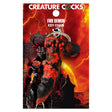Creature Cocks Fire Demon Keychain - Novelty Fantasy Dildo Keyring - Naughty by Nature Adult Store