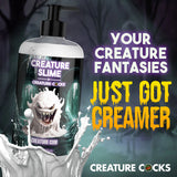 Creature Slime by Creature Cocks - Creature Cum - Cum Lubricant - 473 ml Pump Bottle - Naughty by Nature Adult Store