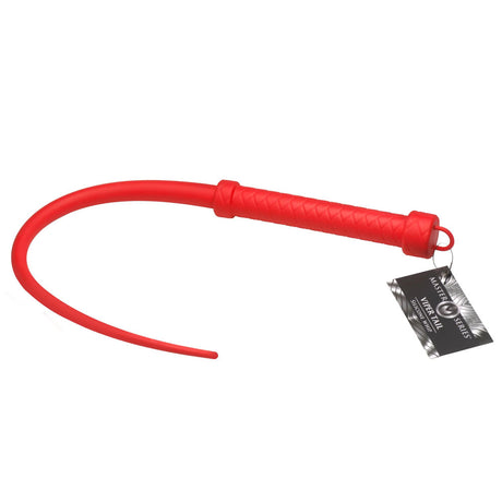 Master Series Viper Tail - Red - Red Silicone Whip - Naughty by Nature Adult Store