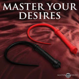 Master Series Viper Tail - Red - Red Silicone Whip - Naughty by Nature Adult Store