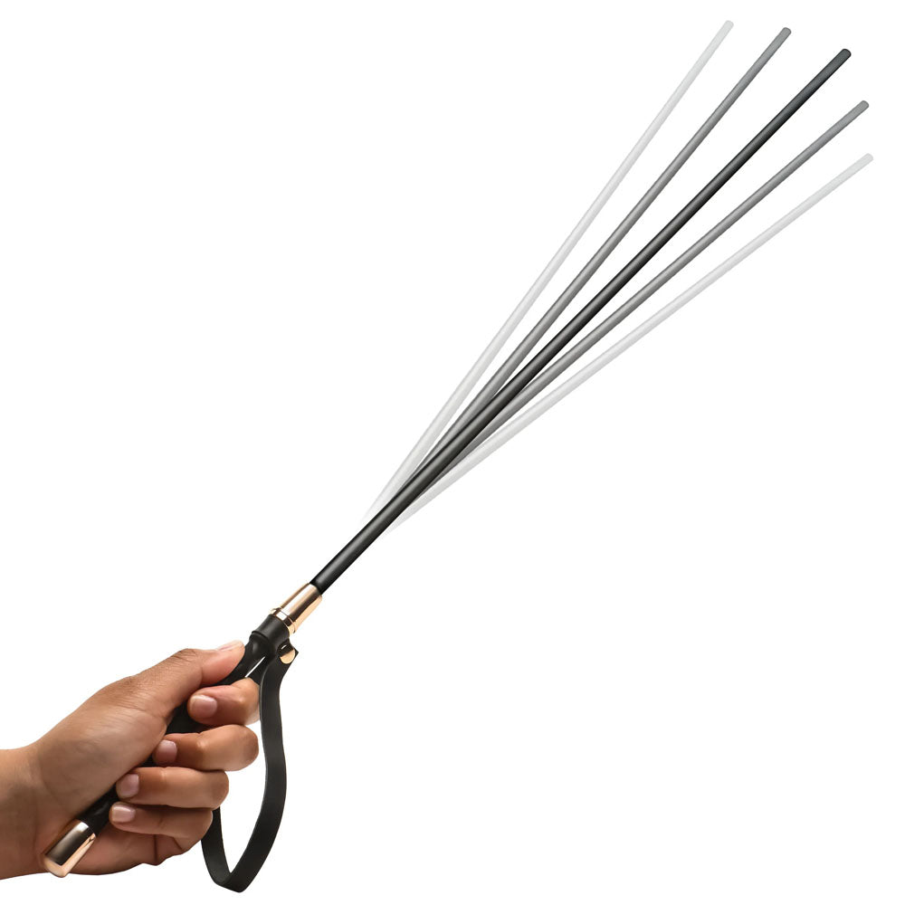 Master Series Sinful Impact Cane - Black Plastic Cane Whip - Naughty by Nature Adult Store