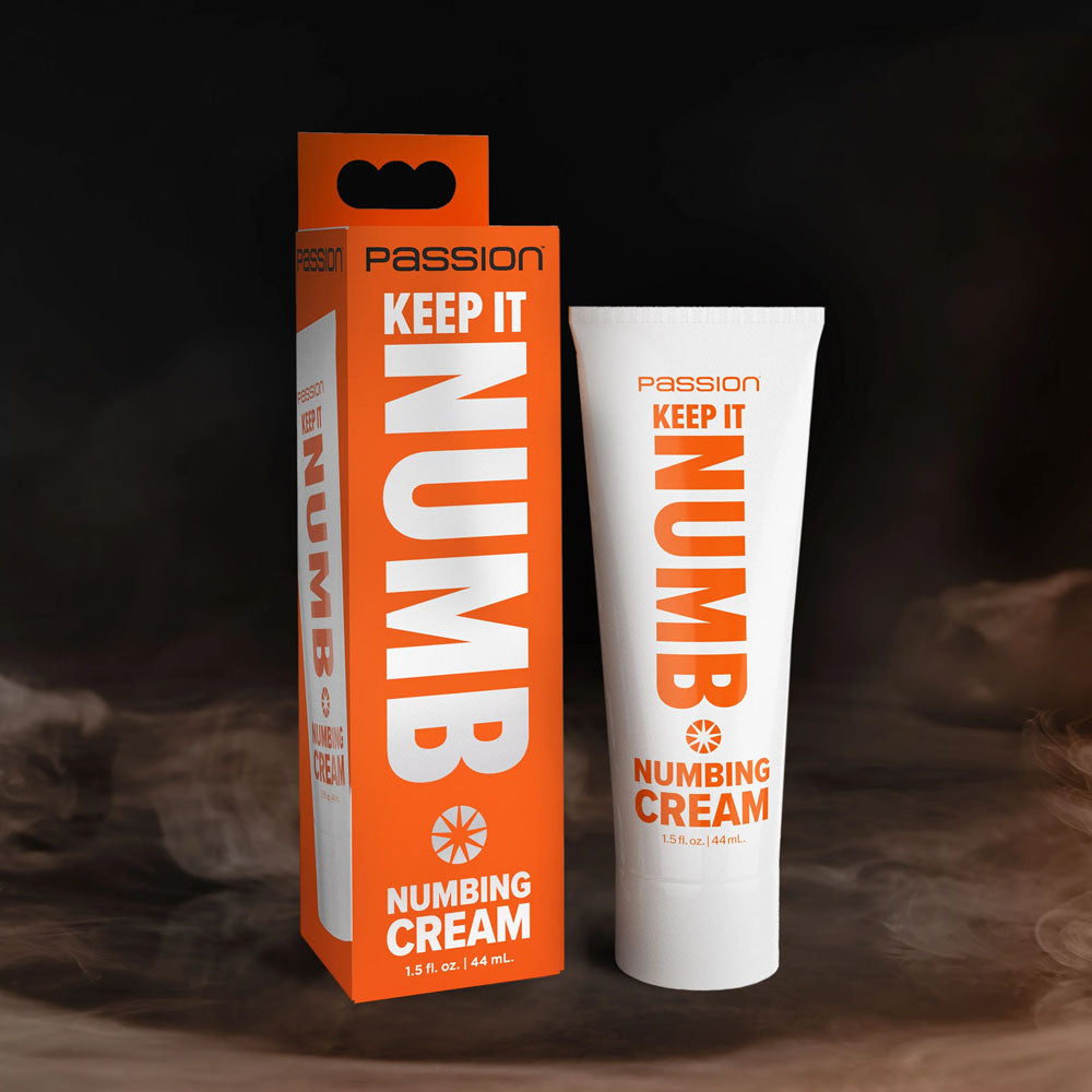 XR Brands Passion Keep It Numb - Fast-Acting Numbing Cream - 44 ml