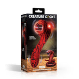 Creature Cocks Cobra Red 18.5 cm  Fantasy Plasma Vibrator