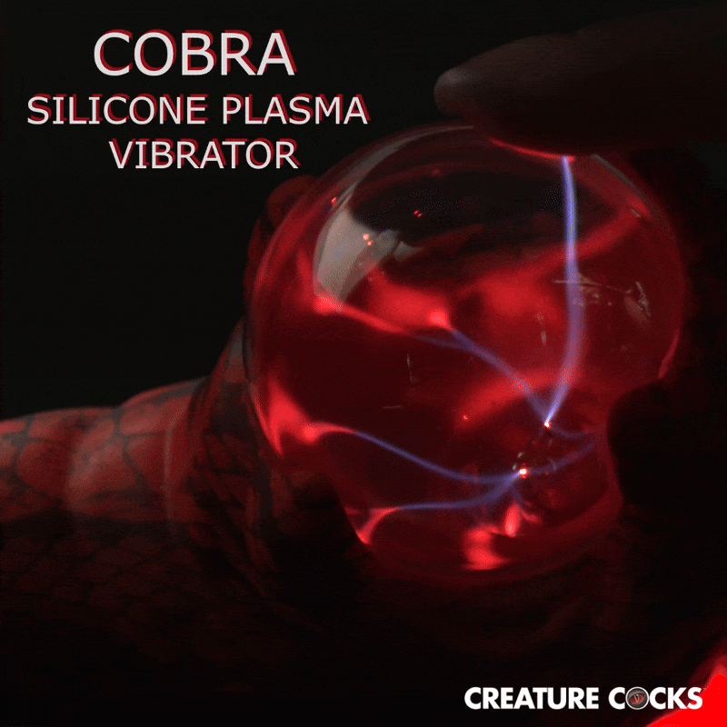 Creature Cocks Cobra Red 18.5 cm  Fantasy Plasma Vibrator