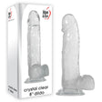 Adam & Eve Crystal Clear 8'' Dildo - Clear 20.3 cm (8'') Dong - Naughty by Nature Adult Store