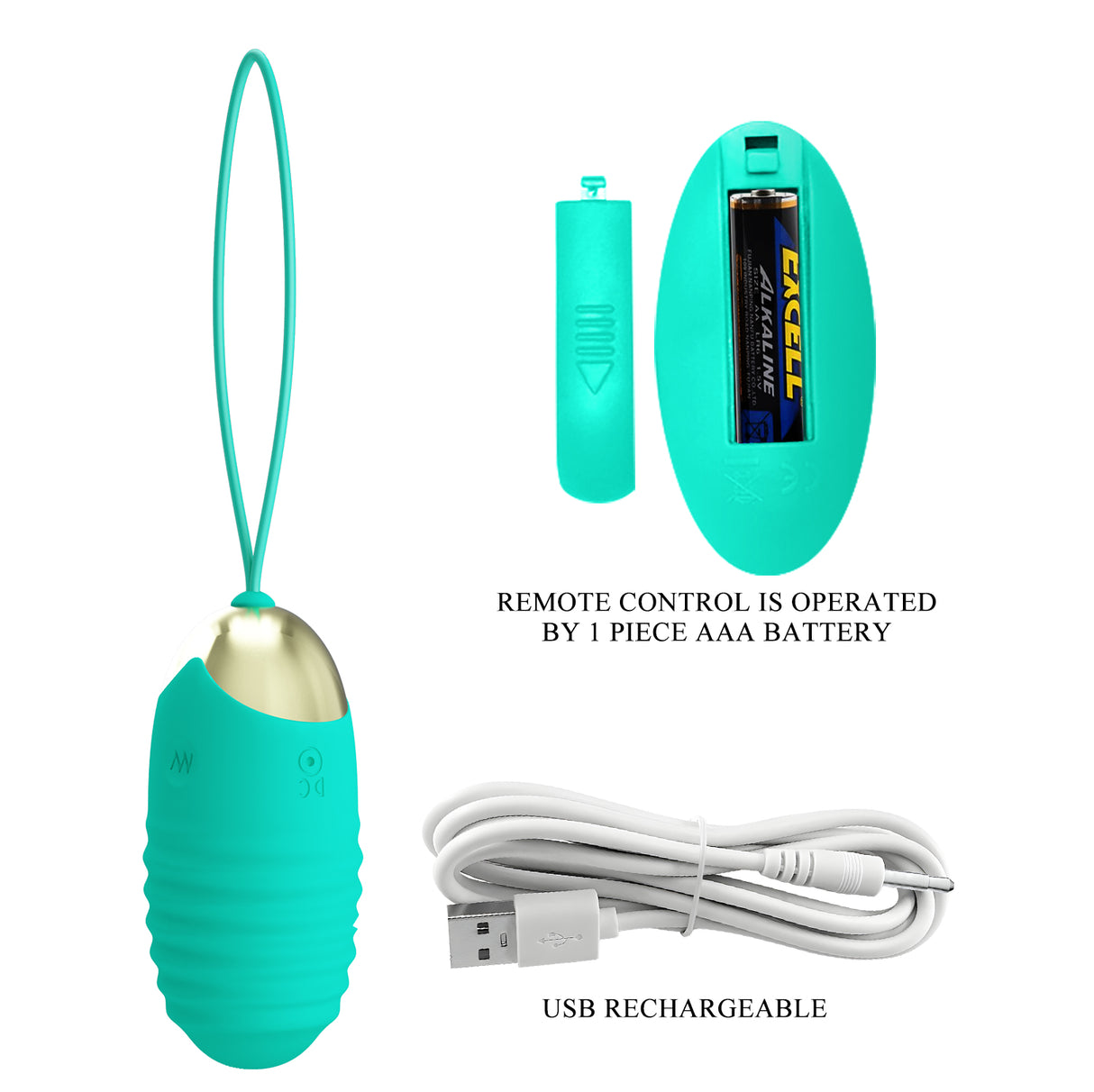 Party Up IAN Remote Egg - Vibrating Egg with Wireless Remote