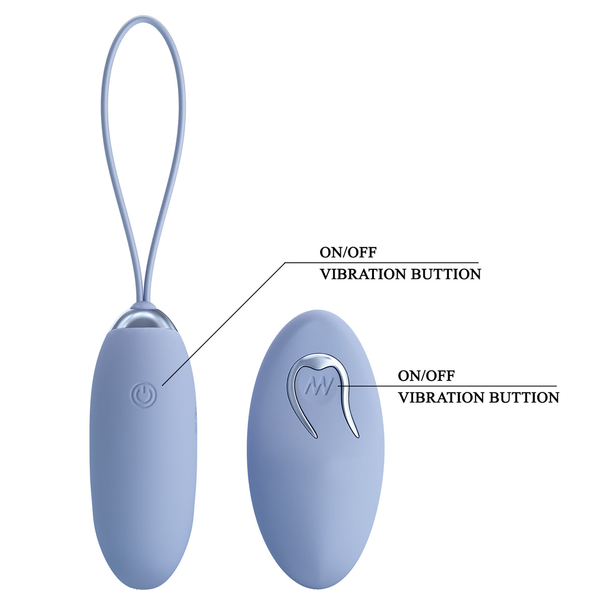 Party Up IVAN Remote Egg - Purple with Wireless Remote