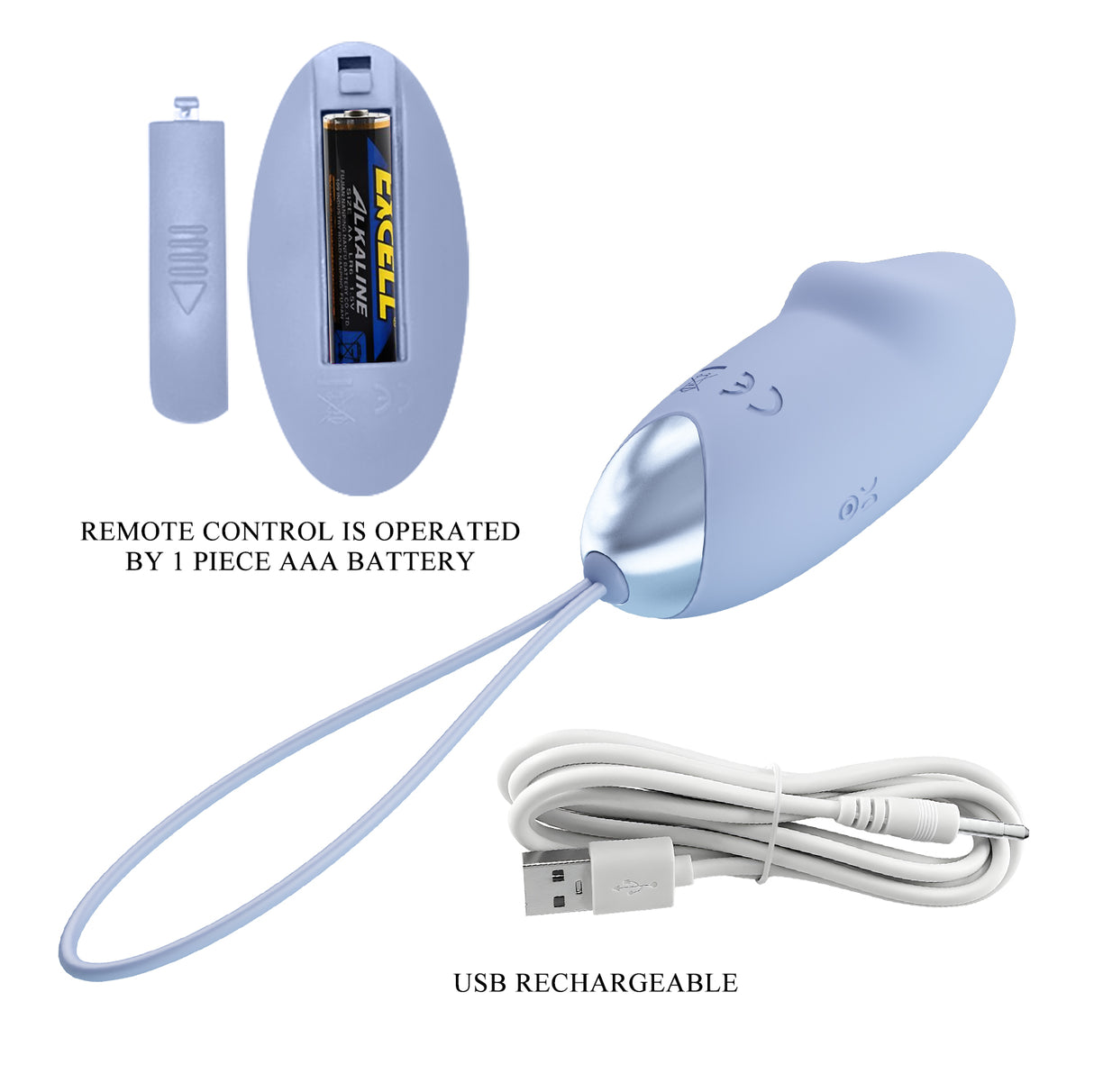 Party Up IVAN Remote Egg - Purple with Wireless Remote