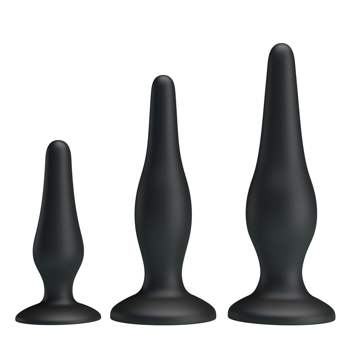Party Up JERRY Butt Plug Set -  Set of 3 Sizes